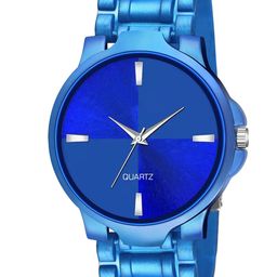 Gopal Shopcart Unisex Embellished Dial Analogue Watch 3KAN-BLU-M6-D-801BRO_SH-56