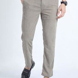 THE BEETEL HOUSE Elite Men Striped Smart Regular Fit Mid Rise Flat Front Chinos Trousers-image-18
