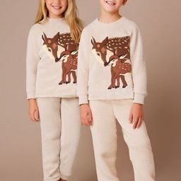 Cherry Crumble Kids Round Neck Animal Printed Night suit-picture-10