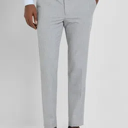 Allen Solly Sport Men Checked Slim Fit Trousers-image-89