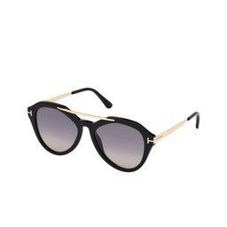 Tom Ford Women Oval Sunglasses with UV Protected Lens FT0576 54 01B-image-98