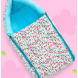 Babyhug Sleeping Bag Floral Print - Blue-image-2