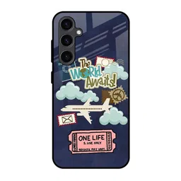 QRIOH Floral Printed Samsung Galaxy S23 FE 5G Back Case Mobile Accessories-image-95