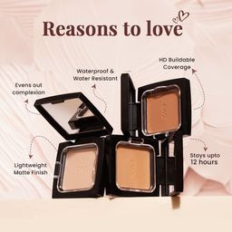 Charmacy Milano HD Coverage Compact Enriched With Cacao Seed Butter - 8 g - Shade 06 image 4