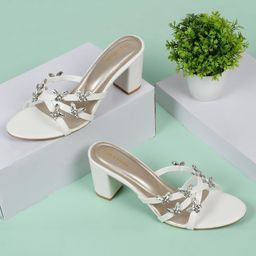 Flat n Heels Women Block Heel Sandals-23