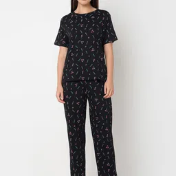 Smarty Pants Women Printed Night suit-image-35