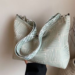 StyleCast Printed Shopper Tote Bag-56