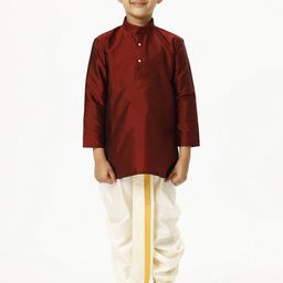 Ramraj Boys Regular Kurta with Dhoti Pants-22