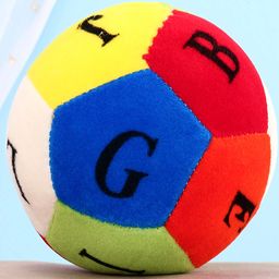 Funzoo Soft Toy Ball Multicolor - Circumference 10 cm image 2