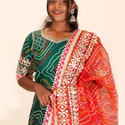 Avishya Printed Semi-Stitched Lehenga & Blouse With Dupatta-30