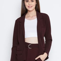 Zastraa Notched Lapel Princess Coat-image-44