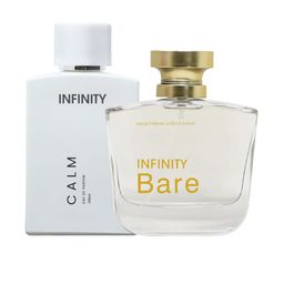 Infinity Set Of 2 Calm & Bare Eau De Parfum - 100 ml Each image 2