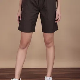 HAUWER Women Mid-Rise Regular Fit Shorts-picture-23