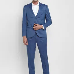 Turtle Self Design Single-Breasted Two-Piece Suit-26