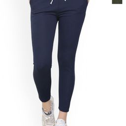 KASHMIRI QUEEN Women Pack Of 2 Mid Rise Track Pants-image-83