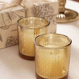 Pure Home and Living Gold-Toned Set of 2 Candle Holder-28