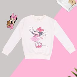 Pantaloons Junior Girls Round Neck Sweatshirt-image-33