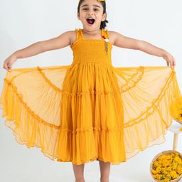 Soleilclo Applique Fit & Flare Midi Dress-picture-13