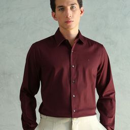 Arrow Newyork Men Slim Fit Smart Satin Shirt-image-32