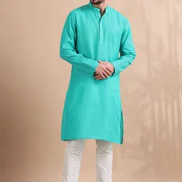 FILORI Men Striped Flared Sleeves Kurta-image-65