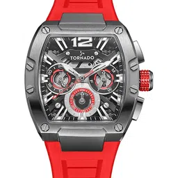 TORNADO Men Dial & Bracelet Style Straps Analogue Multi Function Watch T23105-XSRB-4
