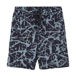 Fame Forever by Lifestyle Boys Abstract Printed Shorts-image-8