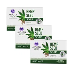 AYOUTHVEDA Set Of 3 Hema Seed Handmade Soap - 100 g Each-picture-5
