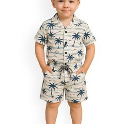 FASHION GRAB Boys Printed Shirt with Shorts-image-11