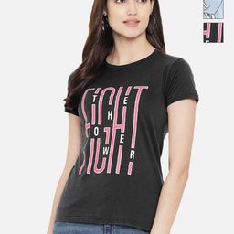 Tromko Women Typography Printed T-shirt-picture-38