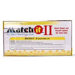 Virgo Toys Match It Shape Puzzle - Red And Yellow image 4