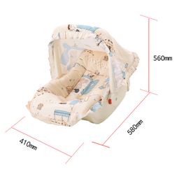Babyhug Spring 5 in 1 Carry Cot Cum Rocker With Mosquito Net - Blue image 4