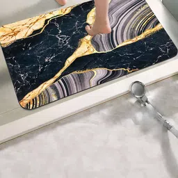 IVAZA Anti Skid Super Absorbent Bath Mat-14