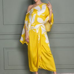 SEW Bird Flock Top With Dhoti Skirt Co-Ords-image-28