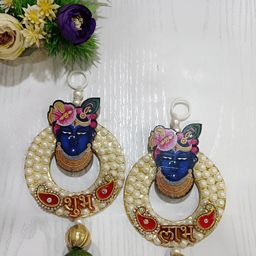 Sellplus 2-Pcs Yellow & Blue Festive Hanging Garlands-image-88