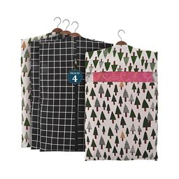 Aura Black 4 Pieces Multi-Utility Organisers-46