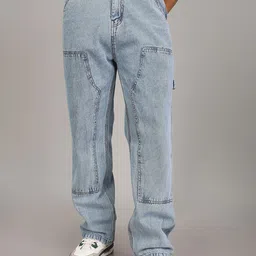 FOUL CHILD Men High-Rise Heavy Fade Jeans-image-5