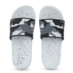 Shoe Island Men Printed Sliders-picture-32