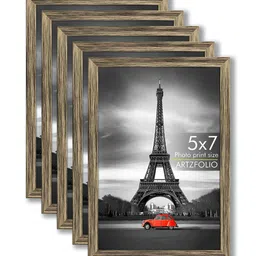 ArtzFolio Copper-Toned 5 to 7 Pieces Wood Wall Photo Frames-image-87