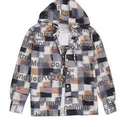 CAVIO Boys Tartan Checks Checked Casual Shirt-image-70