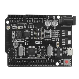 Arduino UNO+WiFi R3 ATmega328P+Node MCU ESP8266 CH340G Compatible Board image 1