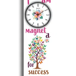OLIVE TREE White & Black Printed Rectangular Shaped Contemporary Wall Clock image 5