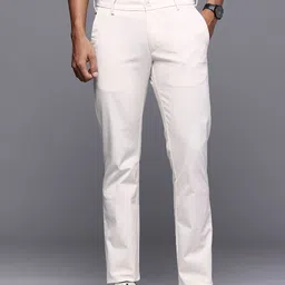 Allen Solly Men Slim Fit Smart Casual Trousers-picture-24