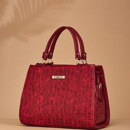 FARGO PU Structured Handheld Bag with Tasselled image 2