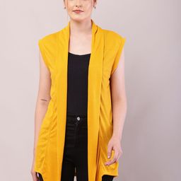 RiseMax Women Longline Lapel Shrug-53