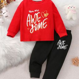 YK X Trampoline Girls Printed T-shirt with Trousers-14