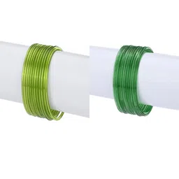 1ST TIME Set Of 24 Green Alloy Bangles-picture-46