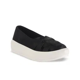 FAUSTO Women Velvet Lightweight Slip-On Sneakers-picture-57