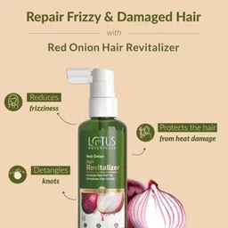 Lotus Botanicals Set Of 2 Red Onion Hair Revitalizer Serum-100ml Each image 2
