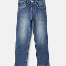 United Colors of Benetton Boys Straight Fit Mid-Rise Heavy Fade Jeans-image-33