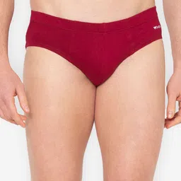 GROVERSONS Paris Beauty Basic Inner Elastic Brief-INNER ELASTIC BRIEF-RED-S-31